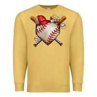 Antique Gold baseball Premium Sweatshirt - AdoDesignShop