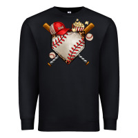 Black baseball Premium Sweatshirt - AdoDesignShop