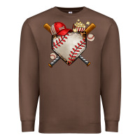 Chestnut baseball Premium Sweatshirt - AdoDesignShop