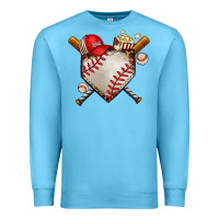 Ocean Blue baseball Premium Sweatshirt - AdoDesignShop