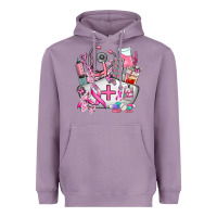 Lavender nurse  and cancer Heavyweight Hoodie - AdoDesignShop