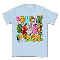 Dusty Blue fourth grade energy Classic Tee - texasbilliewilder