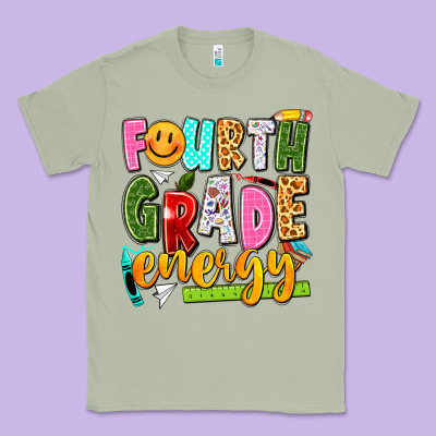 Fourth Grade Energy Classic Tee Designed By Texasbilliewilder