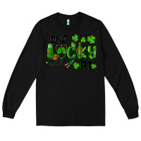 Black One Lucky Respiratory Terapist Long Sleeve Tee - RanaPortraitStore