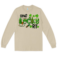 Mushroom One Lucky Respiratory Terapist Long Sleeve Tee - RanaPortraitStore