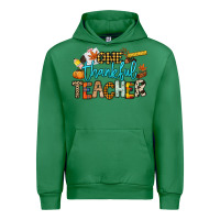Emerald One thankful Teacher Urban Hoodie - NancyCooperArtShop