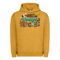 Pigment Peanut Butter One thankful Teacher Urban Hoodie - NancyCooperArtShop