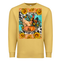 Antique Gold fall coop animals Premium Sweatshirt - Artiststas