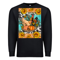 Black fall coop animals Premium Sweatshirt - Artiststas
