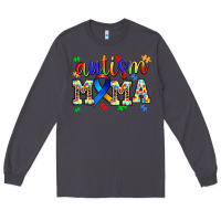Smoke autism mama Long Sleeve Tee - AdoDesignShop