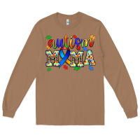 Toasted Coconut autism mama Long Sleeve Tee - AdoDesignShop