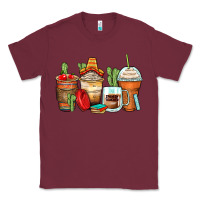 Burgundy spanish teacher coffee cups Classic Tee - Zillion Design Studio