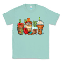 Seafoam spanish teacher coffee cups Classic Tee - Zillion Design Studio