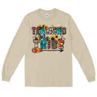 Mushroom teaching my tribe Long Sleeve Tee - Zillion Design Studio