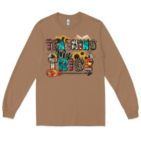 Toasted Coconut teaching my tribe Long Sleeve Tee - Zillion Design Studio