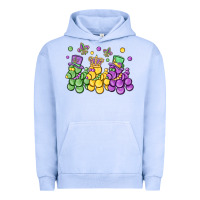 Pigment Grape Ice mardi gras bead dogs Urban Hoodie - MaliasSmallBusiness