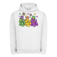Pigment Lunar Rock mardi gras bead dogs Urban Hoodie - MaliasSmallBusiness