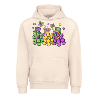 Sandshell mardi gras bead dogs Urban Hoodie - MaliasSmallBusiness