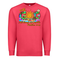Cardinal with god all things are possible summer Premium Sweatshirt - AdoDesignShop