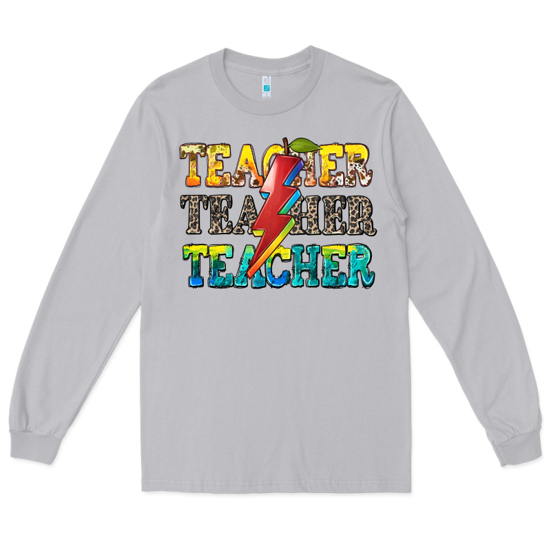 Teacher Teacher Long Sleeve Tee by Zillion Design Studio | Teevron