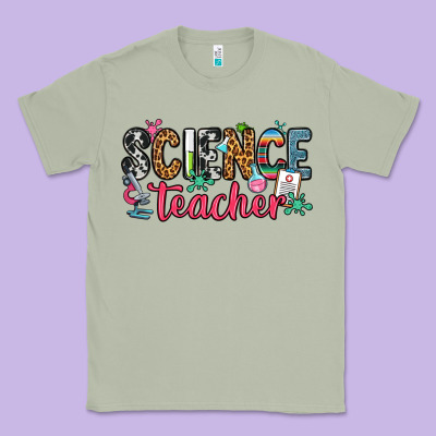 Science Teacher Classic Tee Designed By Zillion Design Studio