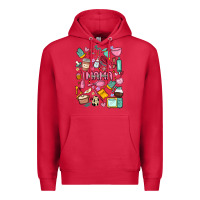 Cardinal can't talk right now doing mama stay at home stuff Premium Hoodie - MaliasSmallBusiness