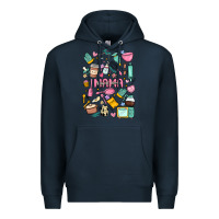 Navy can't talk right now doing mama stay at home stuff Premium Hoodie - MaliasSmallBusiness