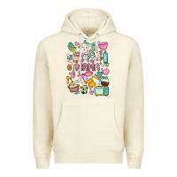Sandshell can't talk right now doing mama stay at home stuff Premium Hoodie - MaliasSmallBusiness