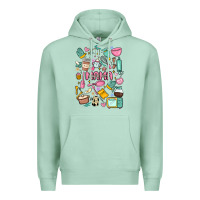 Seafoam can't talk right now doing mama stay at home stuff Premium Hoodie - MaliasSmallBusiness