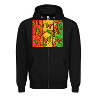 Black juneteenth butterfly Zipper Hoodie - Zillion Design Studio