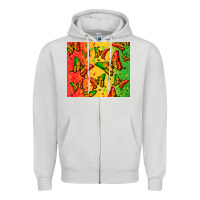 Dove Grey juneteenth butterfly Zipper Hoodie - Zillion Design Studio