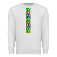 Oatmeal Heather Halloween Key Fob Premium Sweatshirt - BundleAndBundleShop