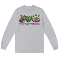 Moon Dust Peace Love King Cake Long Sleeve Tee - RanaPortraitStore