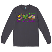 Smoke Peace Love King Cake Long Sleeve Tee - RanaPortraitStore