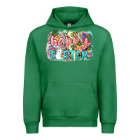 Emerald Happy Easter Urban Hoodie - NancyCooperArtShop