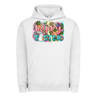 Pigment Lunar Rock Happy Easter Urban Hoodie - NancyCooperArtShop