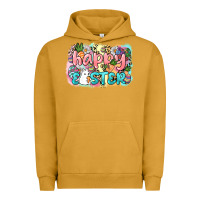 Pigment Peanut Butter Happy Easter Urban Hoodie - NancyCooperArtShop