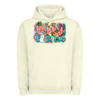 Pigment Pistachio Happy Easter Urban Hoodie - NancyCooperArtShop