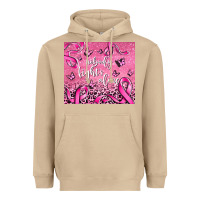 Mushroom nobody fight's alone Heavyweight Hoodie - AdoDesignShop