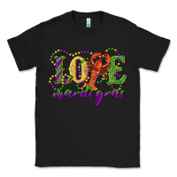Black love with crawfish mardi gras Classic Tee - RanaPortraitStore