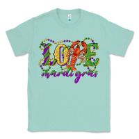 Seafoam love with crawfish mardi gras Classic Tee - RanaPortraitStore