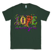 Sports Green love with crawfish mardi gras Classic Tee - RanaPortraitStore