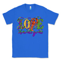 True Royal love with crawfish mardi gras Classic Tee - RanaPortraitStore