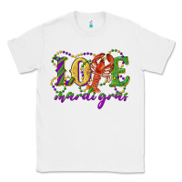 White love with crawfish mardi gras Classic Tee - RanaPortraitStore
