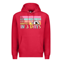 Cardinal a lot can happen in 3 days Premium Hoodie - MaliasSmallBusiness
