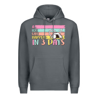 Rock a lot can happen in 3 days Premium Hoodie - MaliasSmallBusiness