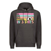 Smoke a lot can happen in 3 days Premium Hoodie - MaliasSmallBusiness