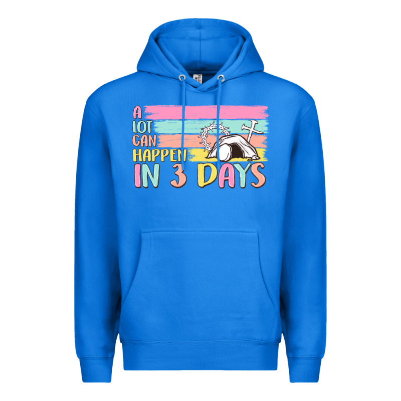 A Lot Can Happen In 3 Days Premium Hoodie by MaliasSmallBusiness | Teevron