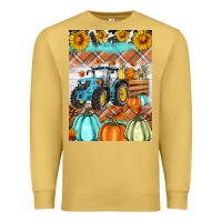 Fall Farm Tractor Air Freshener Premium Sweatshirt | Teevron