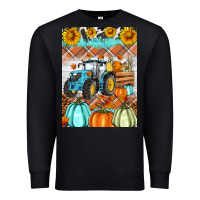Black fall farm tractor air freshener Premium Sweatshirt - Artiststas